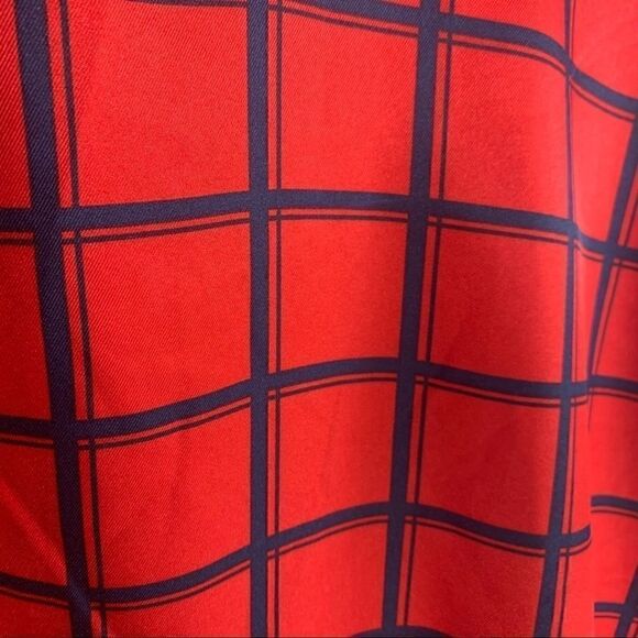 18.) The Limited medium red navy blue tunic - Picture 5 of 11